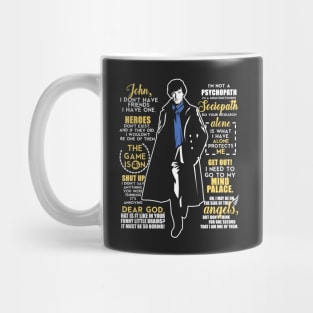 Sherlock Quotes Mug